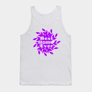 Best Mom Ever Purple Tank Top